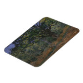Claude Monet | Bodmer Oak, Fontainebleau Fores Magneet (Linkerzijde)