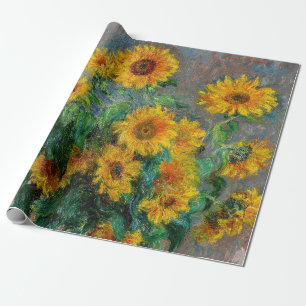 Claude Monet - Boeket zonnebloemen Cadeaupapier