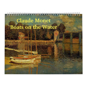 Claude Monet - Boten op het water Kalender