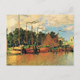 Claude Monet, Botens bij Zaandam, Briefkaart