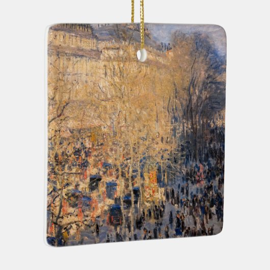 Claude Monet - Boulevard des Capucines in Parijs Keramisch Ornament (Rechts)