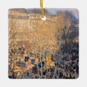 Claude Monet - Boulevard des Capucines in Parijs Keramisch Ornament