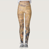 Claude Monet - Boulevard des Capucines in Parijs Leggings (Voorkant)
