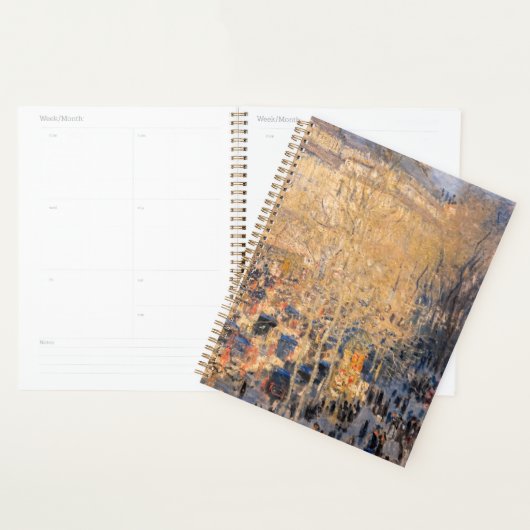 Claude Monet - Boulevard des Capucines in Parijs Planner (Display)