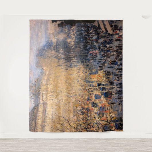 Claude Monet - Boulevard des Capucines in Parijs Wandkleed (Voorkant)