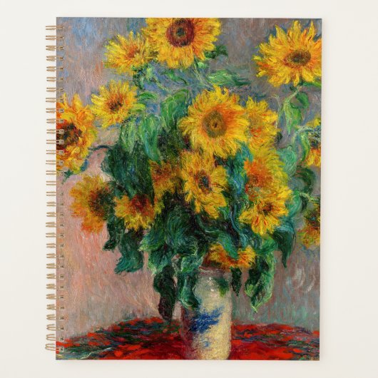 Claude Monet - Bouquet de tournesols (Devant)