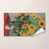 Claude Monet - Bouquet de tournesols (Serviette à main)