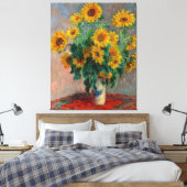 Claude Monet_Bouquet de tournesols - Impression de (Insitu(Chambre))