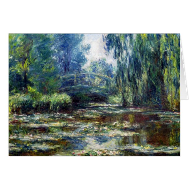 Claude Monet Bridge over Water Lily Pond (Voorkant Horizontaal)