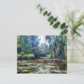 Claude Monet Bridge over Water Lily Pond Briefkaart (Staand voorkant)