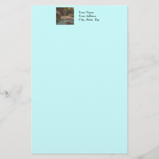 Claude Monet Briefpapier (Voorkant)