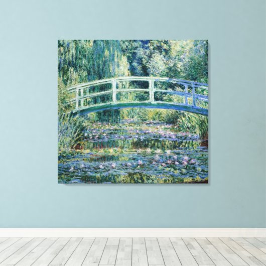 Claude Monet Canvas Afdruk (Insitu (Houten vloer))