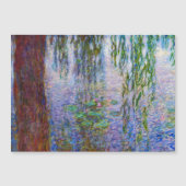 Claude Monet - Carte magnétique des nappes d'eau (Devant)