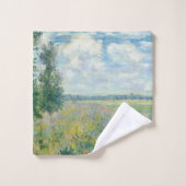 Claude Monet - Champs de pavot près d'Argenteuil ( (Gant de toilette)