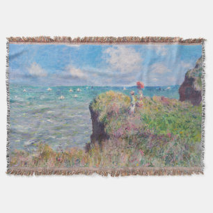 Claude Monet - Cliff Walk in Pourville Deken