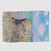 Claude Monet - Cliff Walk in Pourville Golfhanddoek (Horizontaal)