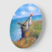 Claude Monet Cliff Walk in Pourville Grote Klok (Hoek)