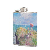 Claude Monet - Cliff Walk in Pourville Heupfles (Links)