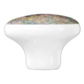 Claude Monet - Cliff Walk in Pourville Keramische Knop (Zijkant)