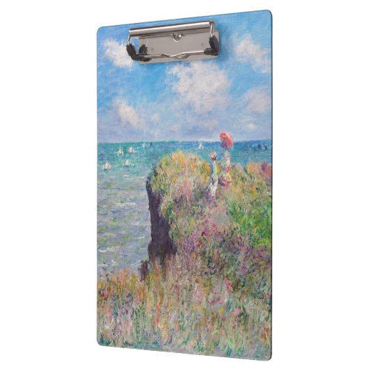 Claude Monet - Cliff Walk in Pourville Klembord (Links)