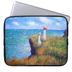 Claude Monet Cliff Walk in Pourville Laptop Sleeve