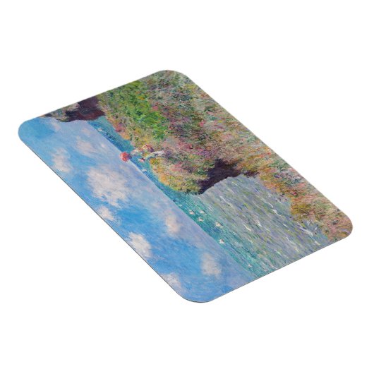 Claude Monet - Cliff Walk in Pourville Magneet (Rechterzijde)