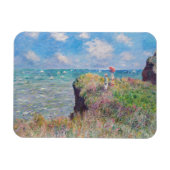 Claude Monet - Cliff Walk in Pourville Magneet (Horizontaal)