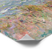 Claude Monet - Cliff Walk in Pourville Poster (Hoek)