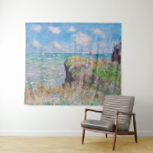 Claude Monet - Cliff Walk in Pourville Wandkleed (In Situ (horizontaal))