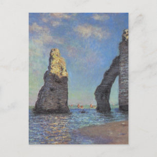 Claude Monet Cliffs bij Etretat Impressionist Pain Briefkaart