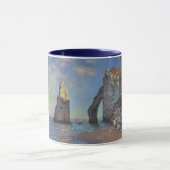 Claude Monet Cliffs bij Etretat Impressionist Pain Mok (Midden)