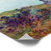 Claude Monet Cliffs in Pourville Poster (Hoek)