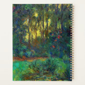 Claude Monet - Corner of a Pond with Waterlilies Planner (Achterkant)