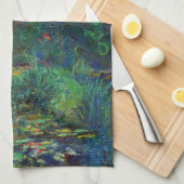 Claude Monet - Corner of a Pond with Waterlilies Theedoek (Quarter Fold)