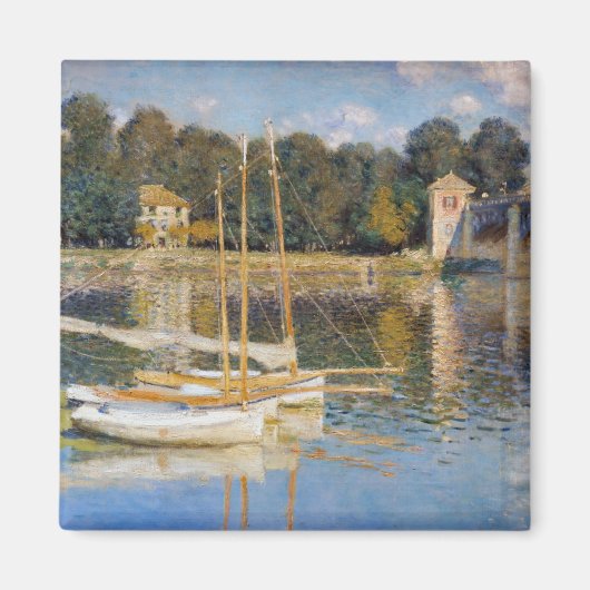 Claude Monet - De Argentijnse Brug Magneet (Voorkant)