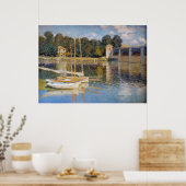 Claude Monet - De Argentijnse Brug Poster (Keuken)
