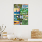 Claude Monet - De beroemdste schilderijen Poster (Keuken)