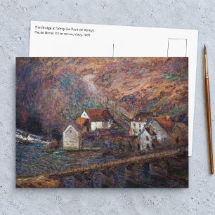 Claude Monet - De brug bij Vervy Briefkaart