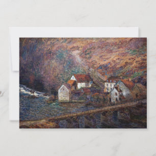 Claude Monet - De Brug bij Vervy Kaart