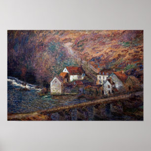 Claude Monet - De Brug bij Vervy Poster