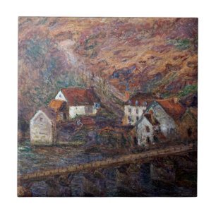 Claude Monet - De Brug bij Vervy Tegeltje