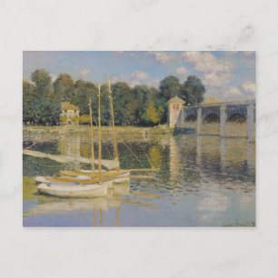 Claude Monet   De brug in Argenteuil, 1874 Briefkaart