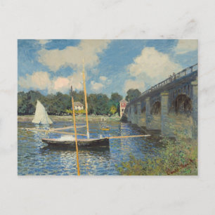 Claude Monet   De brug in Argenteuil Briefkaart