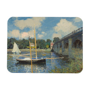 Claude Monet De brug in Argenteuil Magneet
