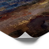 Claude Monet - De brug in Vervy Poster (Hoek)