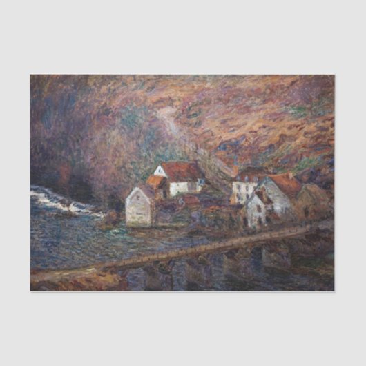 Claude Monet - De brug in Vervy Tissuepapier (Voorkant)