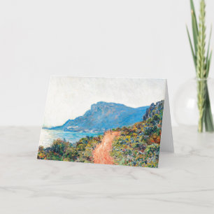 Claude Monet De Corniche bij Monaco Kaart