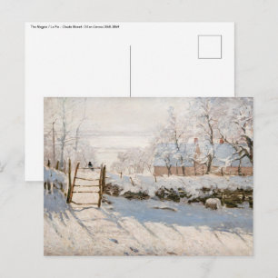 Claude Monet - De Ekster Briefkaart