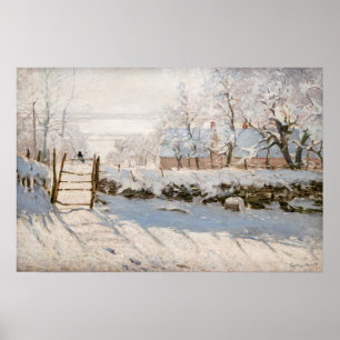 Claude Monet - De Ekster Poster