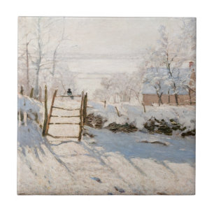 Claude Monet - De Ekster Tegeltje